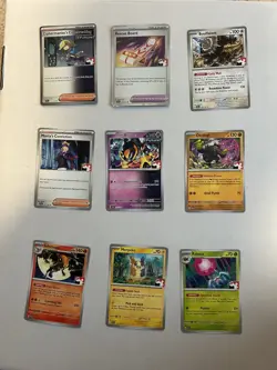 Pokemon TCG Play! Prize Pack Stamped 9 Card Lot #3 All NM/LP - Image 1