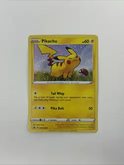 POKEMON PROMO CARD - PIKACHU SWSH039 (HOLO) NM - Image 1