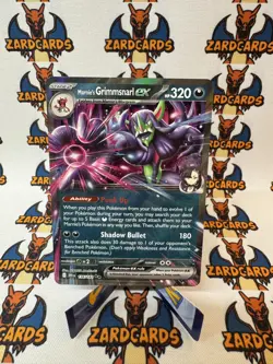 Pokemon TCG Marnie's Grimmsnarl EX Double Rare Card 136/182 Destined Rivals - Image 1