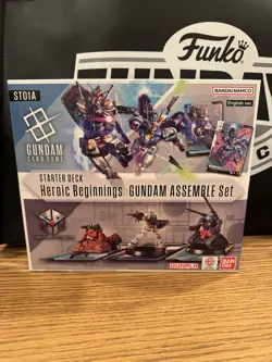 Gundam Card Game Starter Deck Heroic Beginnings Assemble Set ENGLISH Brand New ✅ - Image 1