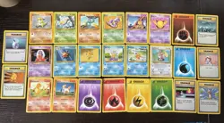 Joblot Of 26 Pokemon Cards 1999-2000 Vintage Authentic Rare TCG - Lot 2 - Image 1