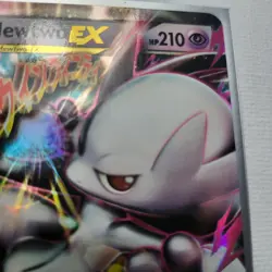 Pokemon tcg M Mega Mewtwo EX Ultra Rare Holo TCG Card 64/162 XY Breakthrough - Image 4