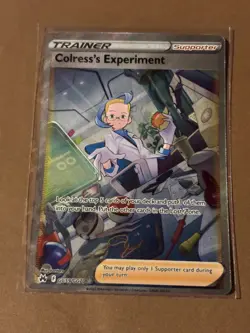 Colress's Experiment GG59/GG70 - Crown Zenith - Galarian Gallery Pokemon Card NM - Image 1