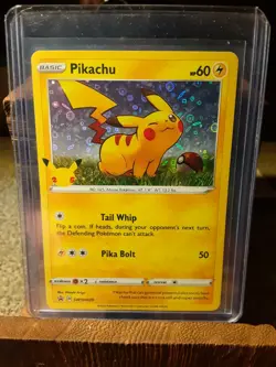Pikachu SWSH039 Promo Pokemon TCG Card General Mills 25th Anniversary - Image 1