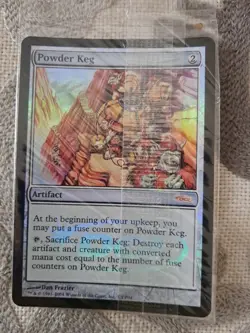 Mtg Foil Powder Keg DCI Still In Package - Image 1