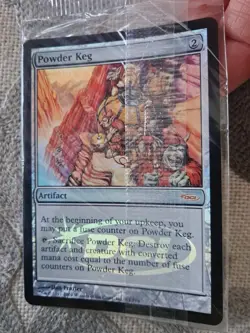Mtg Foil Powder Keg DCI Still In Package - Image 2