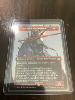 Firion, Wild Rose Warrior (Borderless) Final Fantasy Foil - Image 1