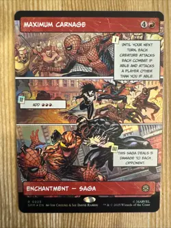 Maximum Carnage - Borderless - Marvel's Spider-Man - SPM R 0225 FOIL - Image 1