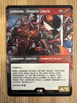 Maximum Carnage - Borderless - Marvel's Spider-Man - SPM R 0225 FOIL - Image 1