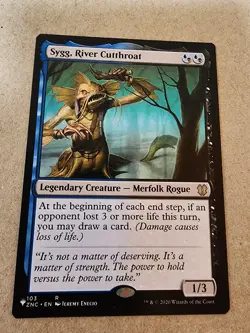 Sygg, River Cutthroat - The List Reprints Regular - Mtg - Image 1