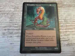 1x Penumbra Wurm - Apocalypse - NM - English - OOP MTG - Image 1