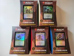 Magic The Gathering StrixHaven 2021 Commander all 5 decks - New Sealed - Image 1