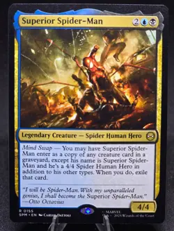 MTG Superior Spider-Man 0155 Marvel's Spider-Man Rare NM - Image 1