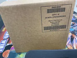 MTG Marvel's Spider-Man Sealed Case of 4x Scene Boxes - - Image 1