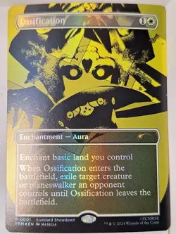 Ossification - FOIL - Standard Showdown Promo - Magic the Gathering MTG Nice! - Image 1