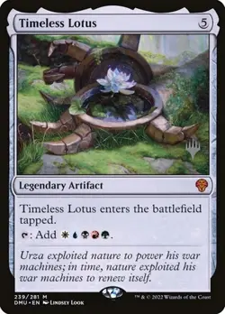 Timeless Lotus - Foil Promo DMU MP MTG - Image 1