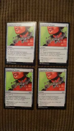 Magic: the Gathering / MtG Liquimetal Torque x4 Modern Horizons 2 - Image 1