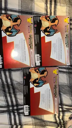 3x Pokemon Celebrations Collection Lance's Charizard V - W/Evolving & Fusion CD - Image 3