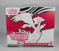 Pokemon Scarlet and Violet White Flare Elite Trainer Box ETB Sealed - Image 1