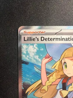 Lillie’s Determination Full Art Ultra Rare 169/132 - Mega Evolution Pokemon ME01 - Image 2