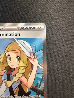 Lillie’s Determination Full Art Ultra Rare 169/132 - Mega Evolution Pokemon ME01 - Image 3