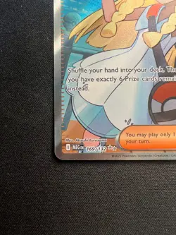 Lillie’s Determination Full Art Ultra Rare 169/132 - Mega Evolution Pokemon ME01 - Image 4