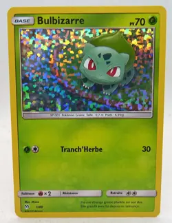 Carte Pokemon Bulbizarre Holo 1/40 Promo McDonald's 2019 Francais tbe - Image 1
