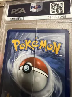 2025 Black Bolt Pokemon Center ETB Promo Thundurus *CRACKED* PSA 10 Slab Read - Image 4