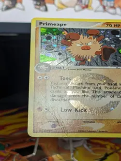 Pokemon TCG Primeape Reverse Holo 28/112 EX Fire Red & Leaf Green Dmg - Image 3