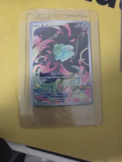 Pokemon Bulbasaur 133/132 Pokemon TCG Mega Evolution Stamped Promo - Image 1