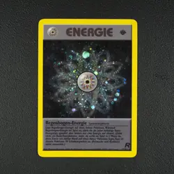 Rainbow Energy 1. Edition Pokemon Karte TCG WOTC 17/82 Holo Team Rocket /Y70 - Image 2