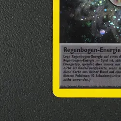 Rainbow Energy 1. Edition Pokemon Karte TCG WOTC 17/82 Holo Team Rocket /Y70 - Image 5