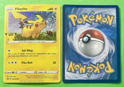 Pikachu 2020 Pokemon Sword & Shield HOLO PROMO SWSH039 - Image 1