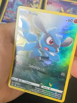 CARTE POKEMON RIOLU GG26/GG70 FR ULTRA RARE EB ZENITH SUPREME - NEUF - Image 2