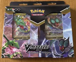 Pokemon TCG Rayquaza Vs Noivern V Battle Theme Deck Set New Sealed - Image 1
