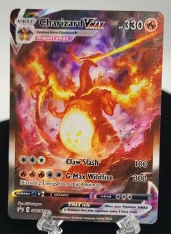 2022 SWSH Sword & Shield Pokemon TCG Charizard VMAX Black Star Promo Holo Rare - Image 3