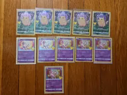 Pokemon Celebrations 25th Anniversary Lot. 5 Pikachu And 6 Mew - Image 1