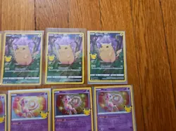 Pokemon Celebrations 25th Anniversary Lot. 5 Pikachu And 6 Mew - Image 5