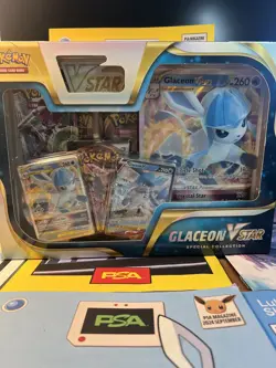 Pokemon TCG Glaceon V Star Special Collection Sword & Shield (Factory Sealed) - Image 1
