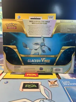 Pokemon TCG Glaceon V Star Special Collection Sword & Shield (Factory Sealed) - Image 3