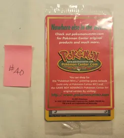 Pokemon Black Star Promo #40 POKEMON CENTER N.Y. Rare Trainer Near mint - Image 2