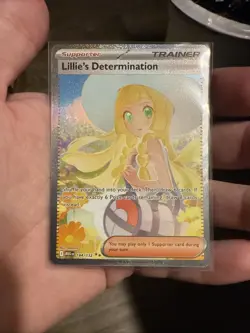 Lillie's Determination Mega Evolution Pack Fresh English Pokemon MEG 184/132 - Image 1