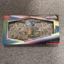 Pokemon TCG Prismatic Evolutions Lucario Ex & Tyranitar Ex Premium Collection ✅ - Image 2