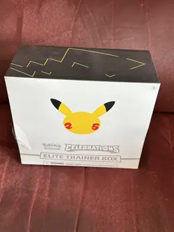 Pokemon TCG Celebrations Elite Trainer Box 25th Anniversary Sealed (Rip Plastic) - Image 1