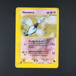 Panzaeron Skarmory E-Series Pokemon Karte TCG 97/144 Reverse Holo Skyridge /E77 - Image 2