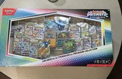 Pokemon Prismatic Evolutions Lucario Ex Tyranitar Ex Premium Collection - Image 2