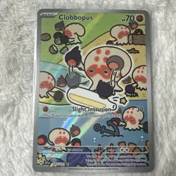 Pokemon TCG Clobbopus 207/191 Sv08: Surging Sparks Illustration Rare Holo - Image 1