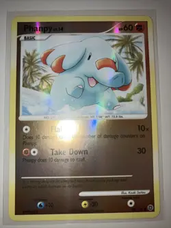 Phanphy - 2007 Pokemon Secret Wonders Common Reverse Holo LP/NM - Image 1