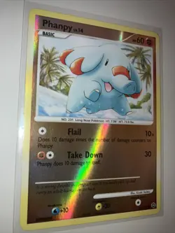 Phanphy - 2007 Pokemon Secret Wonders Common Reverse Holo LP/NM - Image 2