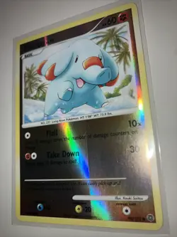 Phanphy - 2007 Pokemon Secret Wonders Common Reverse Holo LP/NM - Image 3
